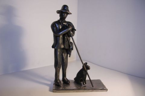 Berger et son chien